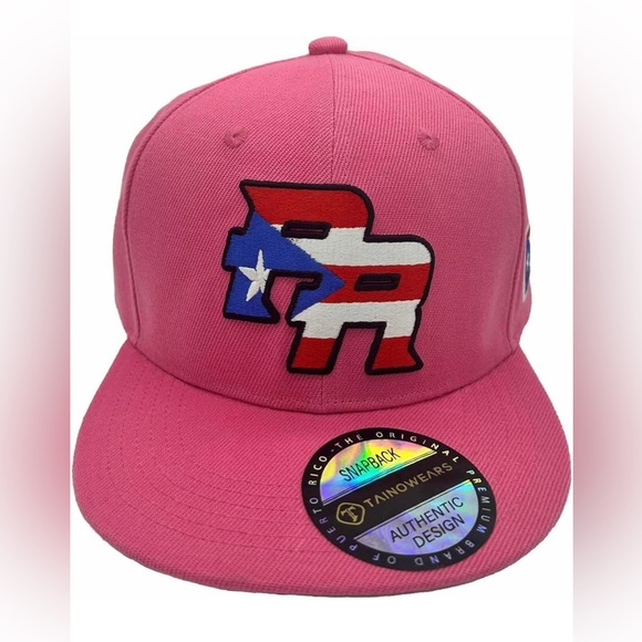 Snapback Cap with Puerto Rico Flag, Puerto Rico baseball cap - Picture 1 of 4